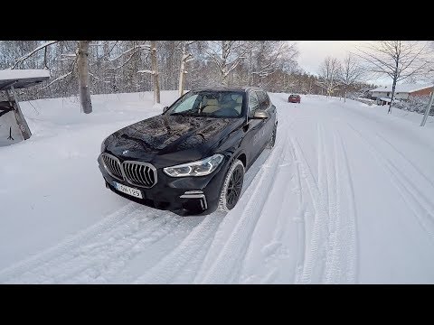 BMW X5 M50d G05 - POV Test Drive in the Snow