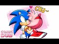 Kiss Dodge Sonic X Amy Sonamy Comic Dub Compilation