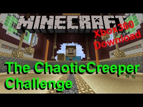Minecraft 360: The ChaoticCreeper Challenge - mini game showcase