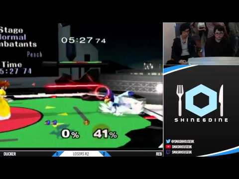 Shine and Dine 2 Losers Round 2 - Ducker (Falco) vs Reb (Peach)