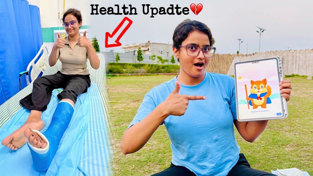 IAS Aspirant📚: Consistency Problem❌ | Leg fracture Update💔 | UPSC Aspirants Life🤯 | Sprint App 