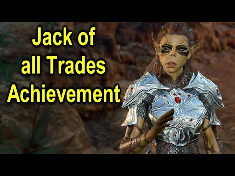 Jack of all trades Achievement Easy way | BG3