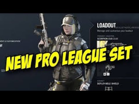 Rainbow Six Siege: NEW PRO LEAGUE SETS - Jackal, Ela, Blackbeard, and Caveira is it worth it