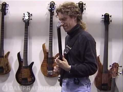 Michael Manring NAMM 2000 Zon Guitars part 3