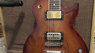 Video thumbnail for Gibson Les Paul with Porter Pickups Custom Portertrons by Jack Fossett