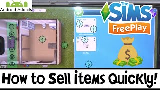 [2019 Updated] The Sims Freeplay How To Sell All Inventory (Selling Multiple Items Faster/Quickly)