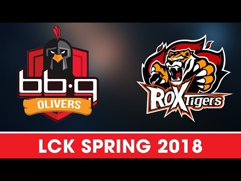 BBQ vs ROX Highlights Game 3 [LCK Spring 2018] BBQ Olivers vs ROX Tigers
