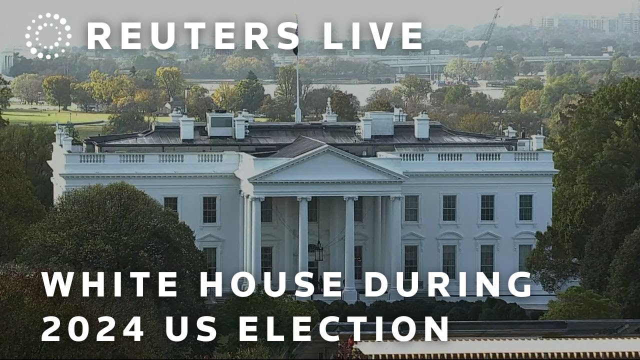 LIVE: View of the White House as voters head to the polls