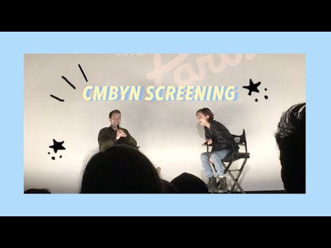 CMBYN Screening and Q&A with Timothee Chalamet || NYC Vlog(ish)