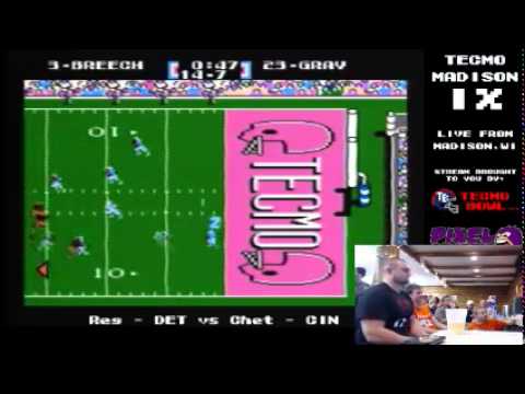 Tecmo IX - Finals Game 2 - Chet (Cin) vs Regulator (Det)
