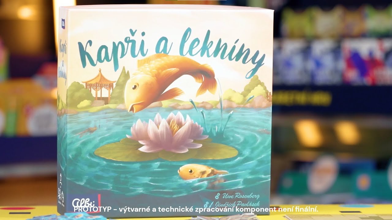 Kapři a lekníny - ukázka komponent