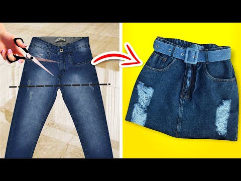 Transformando roupas velhas em novas | Customização de Roupas