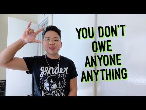 "NON-BINARY PEOPLE DON'T OWE YOU ANDROGYNY"