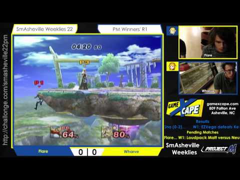 SW22 PM Winners' R1 - Flare (Zelda/Fox) vs Wharve (Sheik/Zelda)