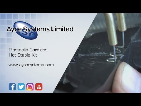 Plastoclip Cordless Hot Staple Kit | Plastic Repair Solutions from Ayce Systems Ltd