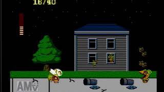 【レトロゲーム実況#3】スプラッターハウス　わんぱくグラフィティ（ステージ2～3、隠しステージ1）【コミカルホラーアクション】