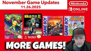 Nintendo Just BLESSED Us For The Holidays! More Games For Their Rental Service! Game Boy & NES!