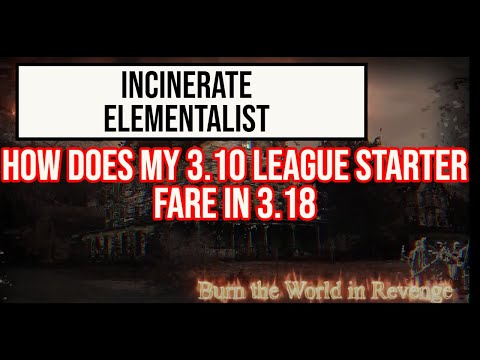 How does my 3.10 League Starter Handle Sentinel League [Incinerate Elementalist 3.18] Part 1