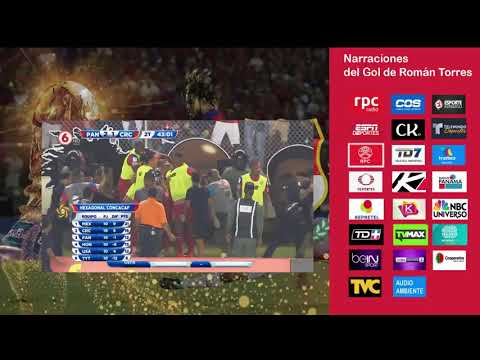 Gol de Roman Torres - Todas las Narraciones - Panama al Mundial Rusia 2018.