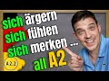 ALL A2 German Reflexive Verbs WITH example sentences