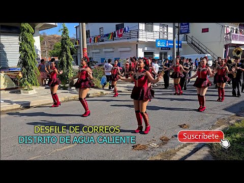 Fiestas De Agua Caliente En Chalatenango 2026. Bonito Desfile de Correos.