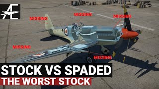 War Thunder Stock vs Spaded | What Is The Worst Stock Aircraft Grind?