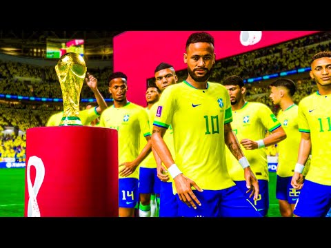 FIFA 23 - Argentina Vs Brazil - FIFA World Cup Final Qatar | PS5™ [4K ] Next Gen