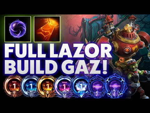 Gazlowe Gravobomb - FULL LAZOR BUILD GAZLOWE! - B2GM Season 1 2024