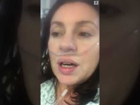 女性が病院のベッドからコロナウイルスに感染した経験を文書化｜ABCニュース (Woman documents her experience with coronavirus from hospital bed | ABC News)