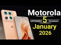 Motorola Top 5 UpComing Phones January 2026 Price Launch Date In India