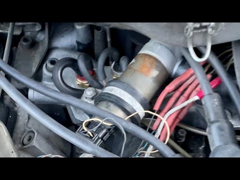 Mercedes 560SEL MY 86/91 Idle Speed Adjustment Tutorial Part 1 - adjusting ISCV high idle when warm