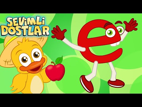 E Harfi (YENİ) ABC Alfabe 📚 | Harfleri Öğreniyorum | Bebek ve Çocuk Şarkıları 2023 |Sevimli Dostlar