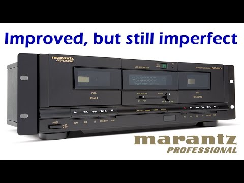 New Marantz PMD-300CP cassette deck review & test