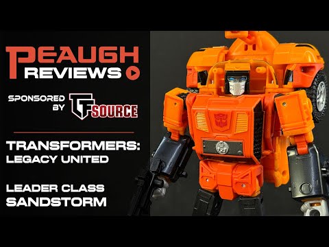Video Review: Transformers Legacy United - Leader Class SANDSTORM