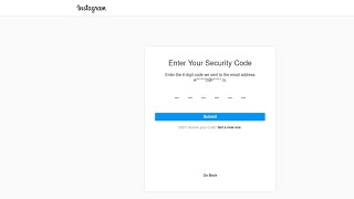 📸 Instagram code password reset email not delivered fix