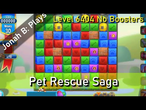 Pet Rescue Saga Level 6404 No Boosters