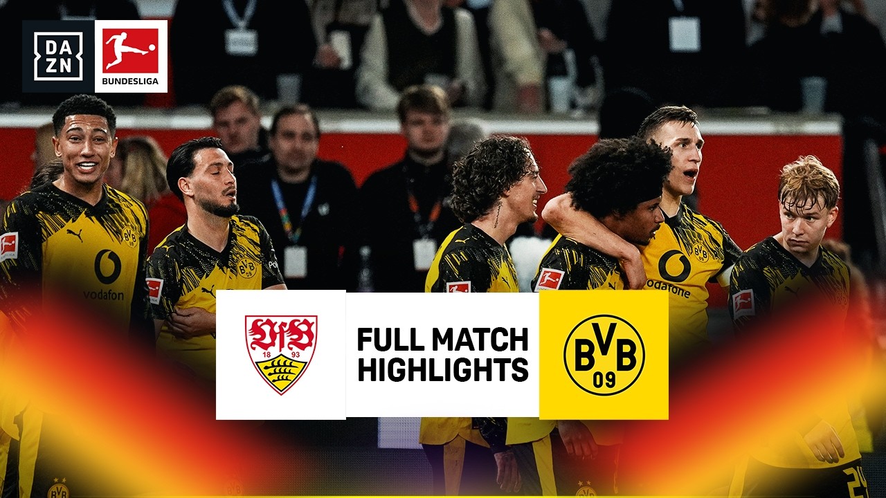 Stuttgart vs Borussia Dortmund | Bundesliga Highlights | Matchday 28 | 2025-2026