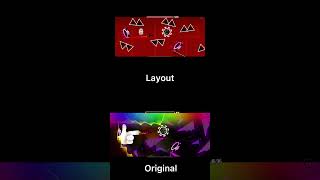 Download lagu Crazy III Layout vs Original #gaming #gd #geometrydash #shorts mp3