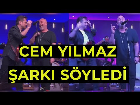 Cem Yılmaz, Sahnede Kenan Doğulu ile Birlikte Şarkı Söyledi