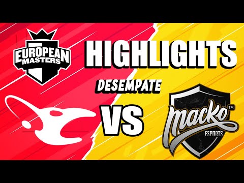 EU Masters | mousesports vs Macko Esports highlights | MOUZ vs MCK | Español