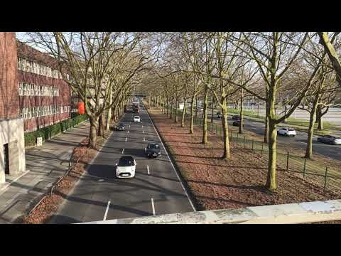 plups citygide - B1/A40 Brücke - Dortmund - Westfalenhalle