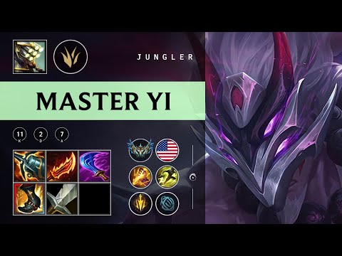 Master Yi Jungle vs Zac - NA Challenger Patch 25.24
