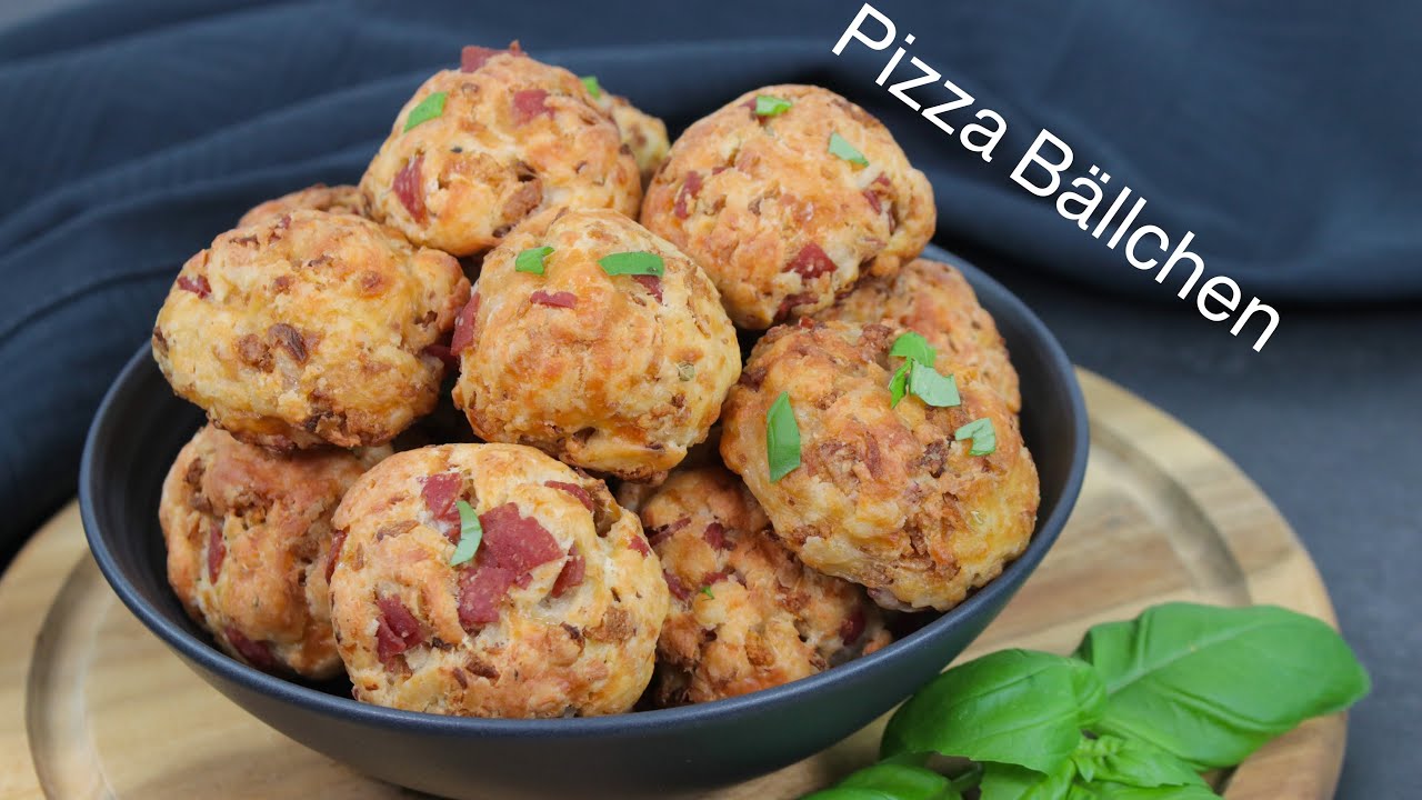 Pizza Bällchen - Einfache Rezepte