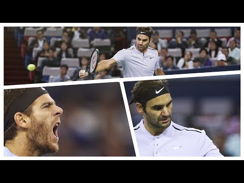 Roger Federer v. Juan-Martin Del Potro | Shanghai 2017 SF Extended Highlights