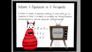 Esercizi svolti sui Sistemi di 3 equazioni in 3 incognite - Schooltoon