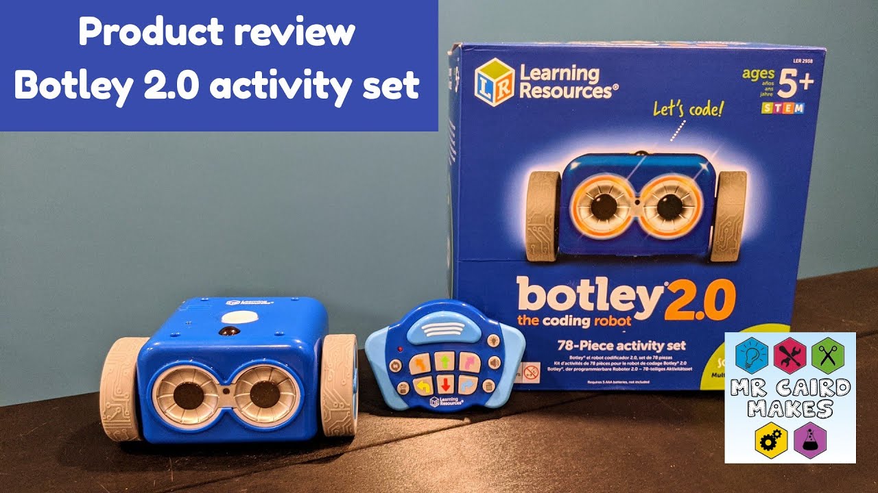 Reviewing the Botley 2.0 activity set by Learning Resources