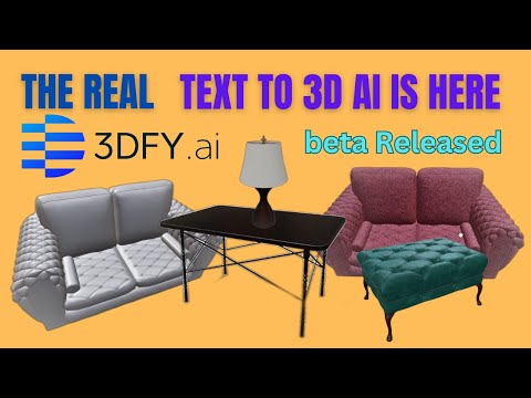 The real AI Text to 3D model is here and this is HUGE