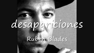 Desapariciones - Ruben Blades