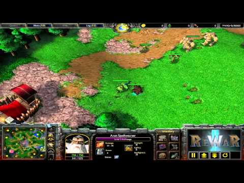 Yumiko(HU) vs WC(HU) - Game 1 - WarCraft 3 gameplay - RN442