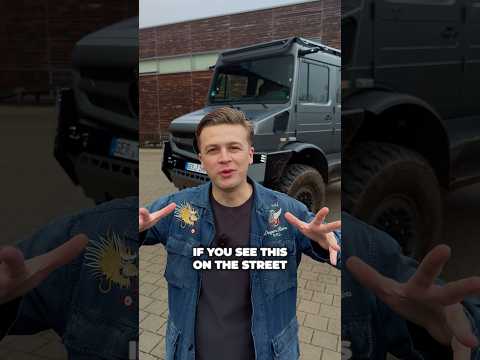 Straight from GTAVI 😱 Mercedes-Benz Unimog #mercedesbenz #unimog #gclass #luxury #shorts